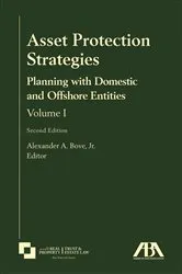 Book cover of Asset Protection Strategies by Bove, Jr., Alexander A.