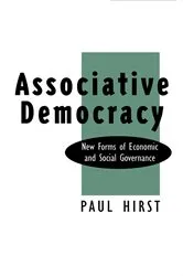 Book cover of Associative Democracy by Paul Hirst