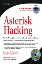 Book cover of Asterisk Hacking by Joshua Brashars