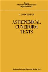 Book cover of Astronomical Cuneiform Texts by Unknown