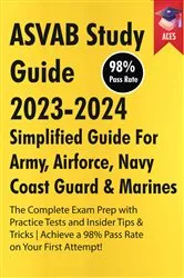 Book cover of ASVAB Study Guide 2023-2024 by Unknown