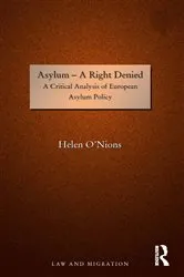 Book cover of Asylum - A Right Denied by Helen O'Nions