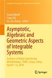 Book cover of Asymptotic, Algebraic and Geometric Aspects of Integrable Systems by Frank Nijhoff