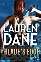 Book cover of At Blade's Edge by Lauren Dane