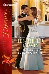 Book cover of At His Majesty's Convenience by Jennifer Lewis