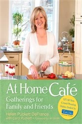 Book cover of At Home Cafe by Helen Puckett Defrance