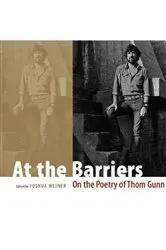 Book cover of At the Barriers by Joshua Weiner