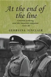 Book cover of At the end of the line by Georgina Sinclair