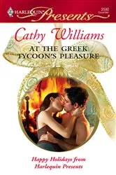 Book cover of At the Greek Tycoon's Pleasure by Cathy Williams