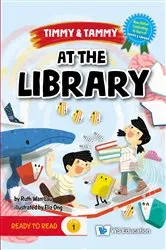 Book cover of At The Library by Ruth Wan-lau