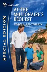 Book cover of At the Millionaire's Request by Teresa Southwick
