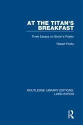 Book cover of At the Titan's Breakfast by Robert Polito