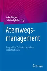 Book cover of Atemwegsmanagement by Volker Dörges