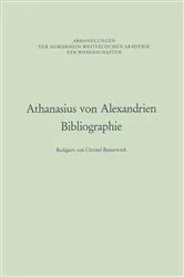 Book cover of Athanasius von Alexandrien by Christel Butterweck