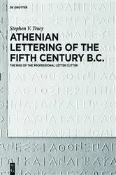 Book cover of Athenian Lettering of the Fifth Century B.C. by Stephen Victor Tracy