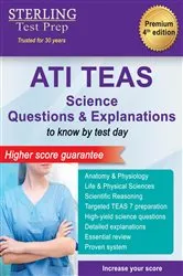 Book cover of ATI TEAS Science Questions by Sterling Test Prep