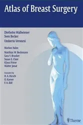 Book cover of Atlas of Breast Surgery by Diethelm Wallwiener