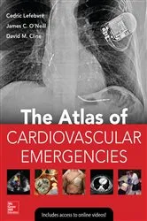 Book cover of Atlas of Cardiovascular Emergencies by Cedric Lefebvre