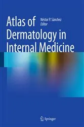 Book cover of Atlas of Dermatology in Internal Medicine by Unknown