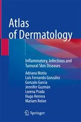 Book cover of Atlas of Dermatology by Adriana Motta