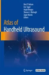 Book cover of Atlas of Handheld Ultrasound by Bret P. Nelson