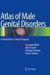 Book cover of Atlas of Male Genital Disorders by Giuseppe Micali