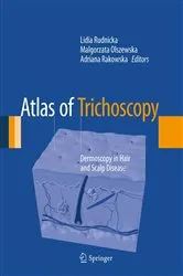 Book cover of Atlas of Trichoscopy by Lidia Rudnicka