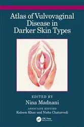 Book cover of Atlas of Vulvovaginal Disease in Darker Skin Types by Nina Madnani