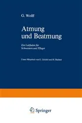 Book cover of Atmung und Beatmung by E. Grädel