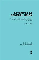 Book cover of Attempts at General Union by G. Cole