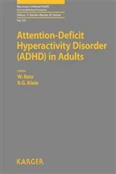Book cover of Attention-Deficit Hyperactivity Disorder (ADHD) in Adults by W. Retz