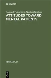 Book cover of Attitudes toward mental patients by Unknown