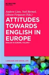Book cover of Attitudes towards English in Europe by Unknown