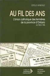 Book cover of Au fil des ans by Estelle Huneault