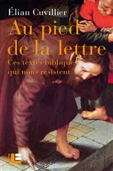 Book cover of Au pied de la lettre by Elian Cuvillier