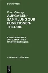 Book cover of Aufgaben zur elementaren Funktionentheorie (5th ed.) by Konrad Knopp