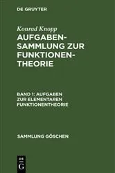 Book cover of Aufgaben zur elementaren Funktionentheorie (6th ed.) by Konrad Knopp