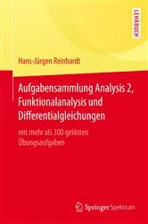Book cover of Aufgabensammlung Analysis 2, Funktionalanalysis und Differentialgleichungen by Hans-Jürgen Reinhardt