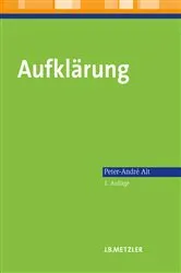 Book cover of Aufklärung (3rd ed.) by Peter-André Alt