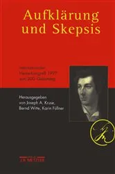 Book cover of Aufklärung und Skepsis by Joseph A. Kruse