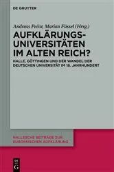 Book cover of Aufklärungsuniversitäten im Alten Reich? by Andreas Pečar