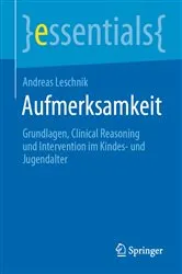 Book cover of Aufmerksamkeit by Andreas Leschnik