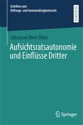 Book cover of Aufsichtsratsautonomie und Einflüsse Dritter by Unknown