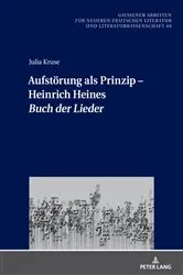Book cover of Aufstoerung als Prinzip – Heinrich Heines «Buch der Lieder» by Carsten Gansel