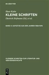 Book cover of Aufsätze aus den Jahren 1968–1976 by Dietrich Hofmann
