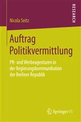 Book cover of Auftrag Politikvermittlung by Nicola Seitz