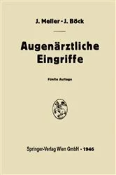Book cover of Augenärztliche Eingriffe (5th ed.) by Josef Meller