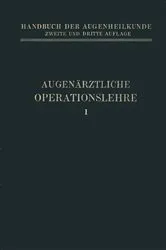 Book cover of Augenärztliche Operationslehre (2nd ed.) by Th. Axenfeld