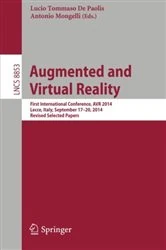 Book cover of Augmented and Virtual Reality by Lucio Tommaso De Paolis