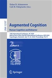 Book cover of Augmented Cognition. Human Cognition and Behavior by Dylan D. Schmorrow